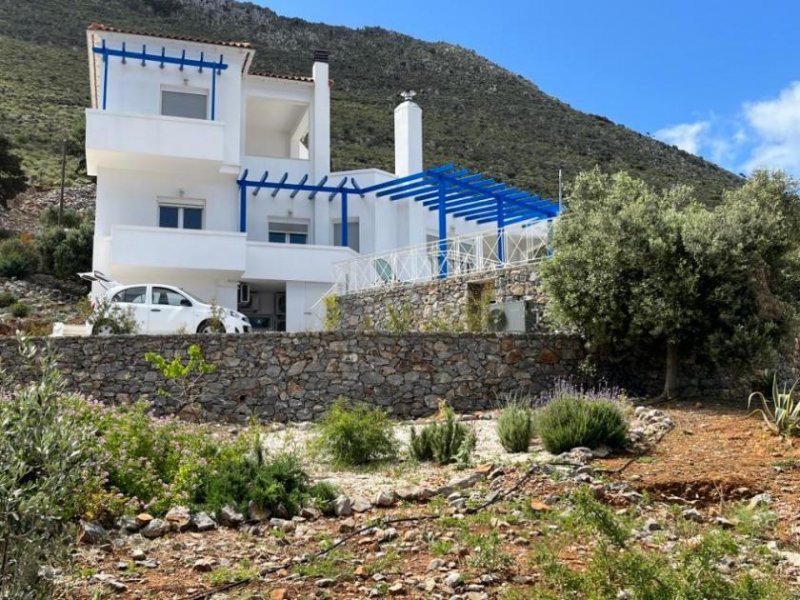 Kokkino Chorio Kreta, Kokkino Chorio: Geräumige Villa mit freiem Meerblick Haus kaufen